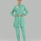 Bermuda Hijab-Friendly Family Health Scrubs Set with Stretch – Ministry of Health Logo