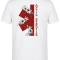 Vintage Emergency Service Printed Short Sleeve White T-Shirt (100% Cotton Jersey Fabric)