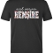 Floral Emergency Nurse Printed Short Sleeve Black T-Shirt (100% Cotton Jersey Fabric)