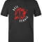 Paramedic Style Emergency Service Printed Short Sleeve Black T-Shirt (100% Cotton Jersey Fabric)