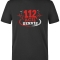 112 Emergency Heroes Printed Short Sleeve Black T-Shirt (100% Cotton Jersey Fabric)