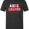Pop Art Emergency Service Printed Short Sleeve Black T-Shirt (100% Cotton Jersey Fabric)