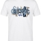 Orthopedic Printed Short Sleeve White T-Shirt (100% Cotton Jersey Fabric)