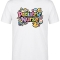 Pediatric Nurse Printed Short Sleeve White T-Shirt (100% Cotton Jersey Fabric)