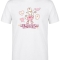 Nurse Life Bedrucktes Kurzarm T-Shirt in Weiß (100% Baumwoll-Jersey)
