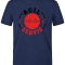 Notaufnahme Gesundheit Bedrucktes Kurzarm T-Shirt in Navyblau (100% Baumwoll-Jersey)
