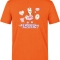 Nurse Life Bedrucktes Kurzarm T-Shirt in Orange (100% Baumwoll-Jersey)