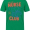 Night Shift Bedrucktes Kurzarm T-Shirt in Brasilgrün (100% Baumwoll-Jersey)