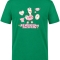 Nurse Life Bedrucktes Kurzarm T-Shirt in Brasilgrün (100% Baumwoll-Jersey)
