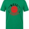 Notaufnahme Gesundheit Bedrucktes Kurzarm T-Shirt in Brasilgrün (100% Baumwoll-Jersey)