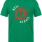 Paramedic-Stil Notaufnahme Bedrucktes Kurzarm T-Shirt in Brasilgrün (100% Baumwoll-Jersey)